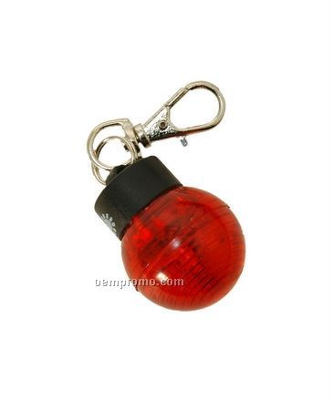 Red Mini Light Up Globe Reflector