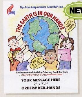 Stock Environmental Theme - The Earth Is In Our Hands Coloring Book