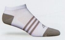 Tour Climacool Ladies Socks / Size 6 To 10/ White/Gray