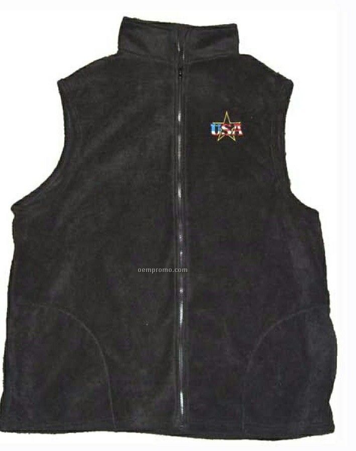 Full Zip Microfleece Vest