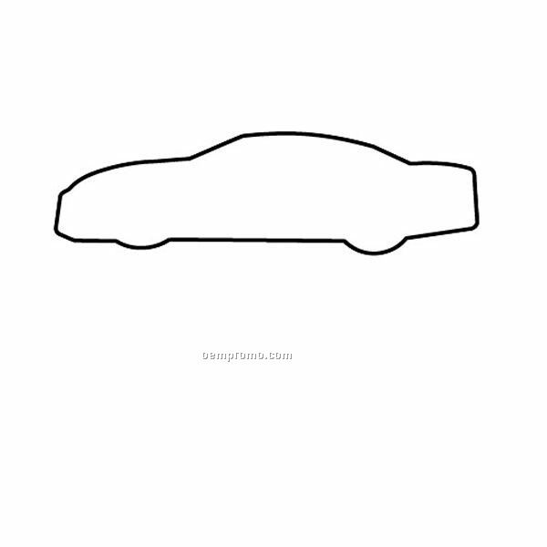 Stock Shape Car Outline Recycled Magnet (1