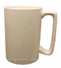15 Oz. White Maui Ceramic Coffee Mug
