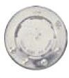 Clear High Dome Lids W/ Hole (Fits 16 Oz./ 18 Oz. Clear Cup)