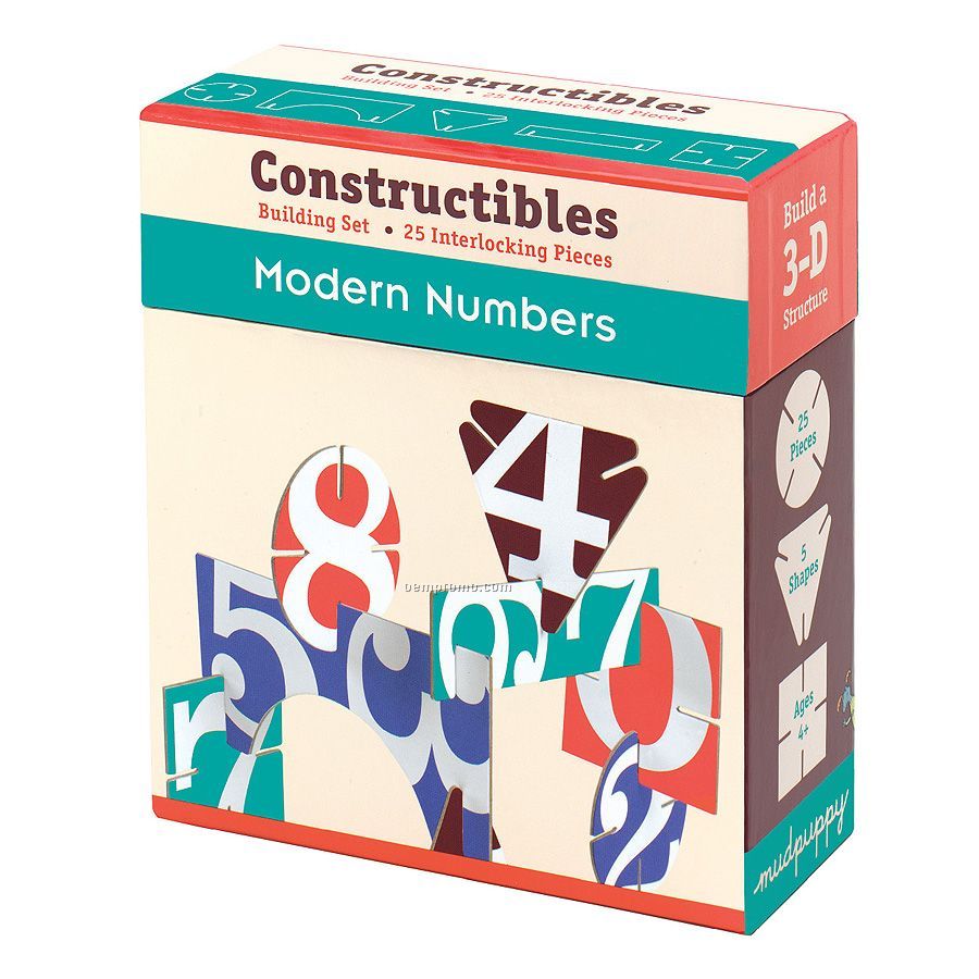 Modern Numbers Constructibles Building Set