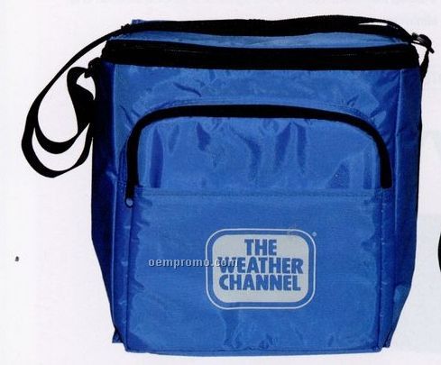 12 Pack Cooler Bag W/ Back Mesh Pocket
