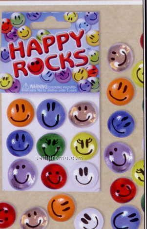 Happy Rocks - Packet Of 9
