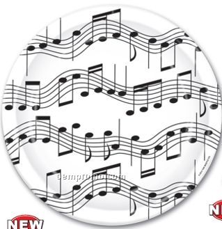 Musical Note Plate