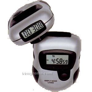 Multi-function Digital Pedometer With Twin Display