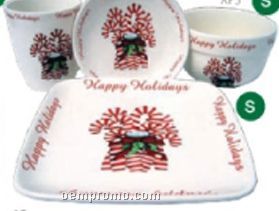 Peppermint Holiday Set Specialty Dishes