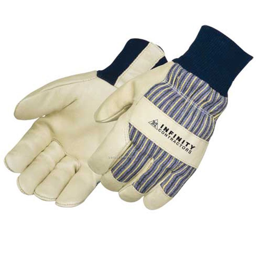3m Thinsulate Lined Premium Grain Pigskin Work Gloves (L-xl)