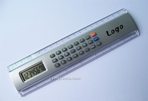 8" Calculator Ruler