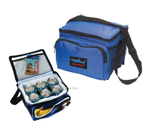 Deluxe 6 Pack Cooler Bag (4 Color Process)