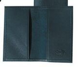 Navy Buttercalf Leather Business Card Case