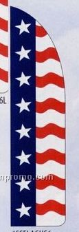 Sidewalk Solution Feather Flag Kit - Stars & Stripes