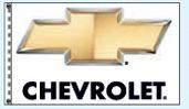 Stock Cluster 3 Flag Set W/ Staff & Hardware (Chevrolet)