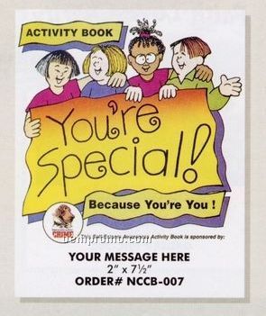 Stock Safety Theme - You're Special Coloring Book