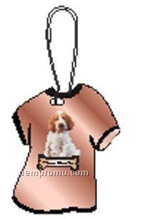 Bracco Italiano Dog T-shirt Zipper Pull