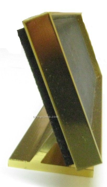 Elegant Gold Easel Desk Name Plate Holder - Holder Only ( 8")
