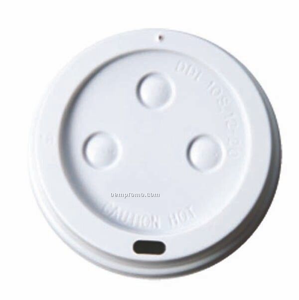 White Dome Sip-thru Lids (Fits 10 Oz. To 20 Oz. Paper Hot/ Cold Cup)