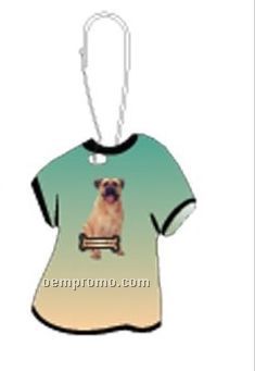 Bullmastiff Dog T-shirt Zipper Pull