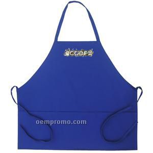Ecoefx Organic Adult Colored Cotton Bib Apron (One Size) Colors