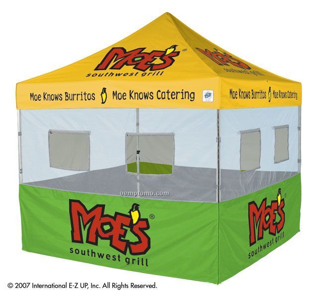 Food Booth Sidewall For Ezup Instant Shelter (10'x10')