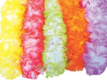 Jumbo Silk Flower Leis Assortment (12 Pack)