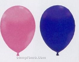 Assorted Designer/Standard Colors Latex Balloons (11