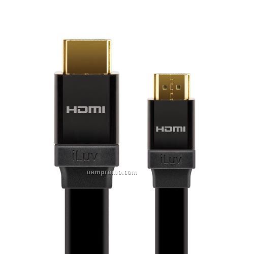 Iluv - 4ft. Mini Hdmi Cable - Black