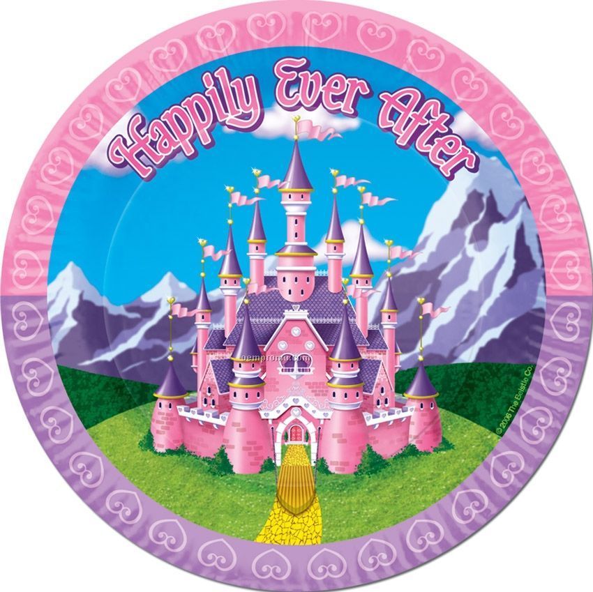 Princess Happily Ever After Plates