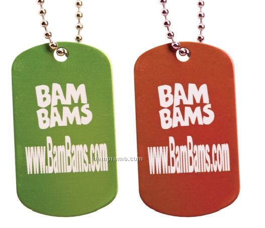 Laser Engraved Dog Tags