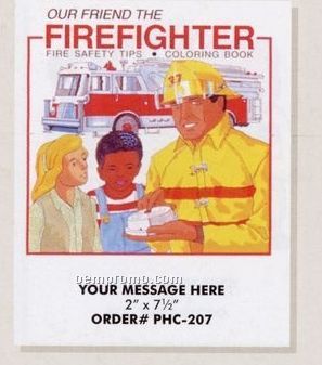 Stock Fire Theme - Firefighter Coloring Book