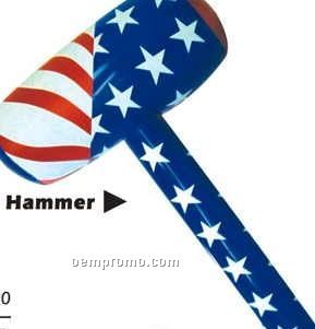 36" Inflatable Patriotic Hammer