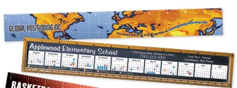 6" Fully Customizable Ruler Magnets
