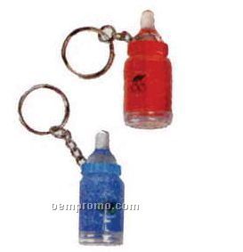 Baby Bottle Lip Gloss Key Holder