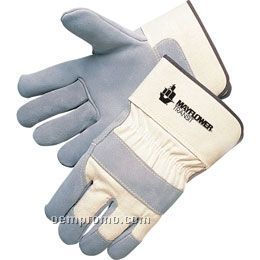 Split Cowhide Leather Work Gloves (S-xl)