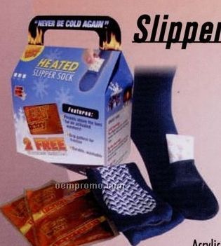 Heat Factory Slipper Socks In Gift Box