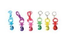 Pacifier Lip Gloss Necklace & Keychain