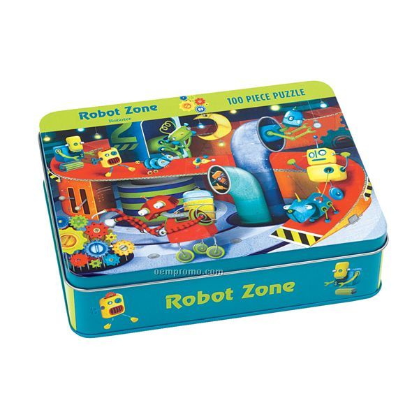 Robot Zone 100 Piece Puzzle