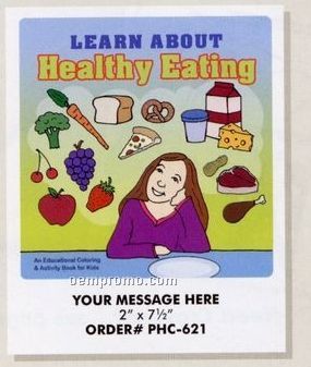 Stock Health Theme - Healthy Eating Coloring Book