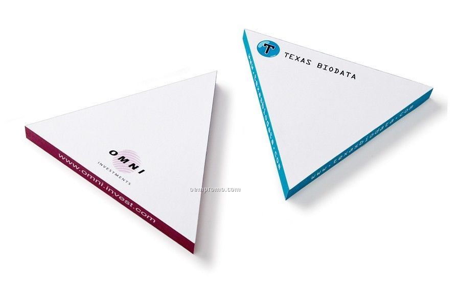 Thins Shapes Triangle Notepad (3-5/8