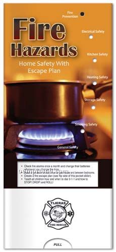 Pocket Slider Chart (Fire Hazards And Escape Plan) Dual Topic