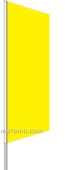 2 1/2'x8' Stock Zephyr Banner Drapes - Yellow