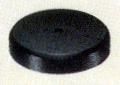 Black Wood Miniature 2 Hole Flag Bases (8