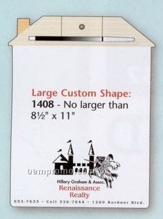 Custom Erasable Magnetic Memo Board ( 5 1/2"X8 1/2")