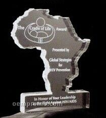 Acrylic Paperweight Up To 20 Square Inches / Africa