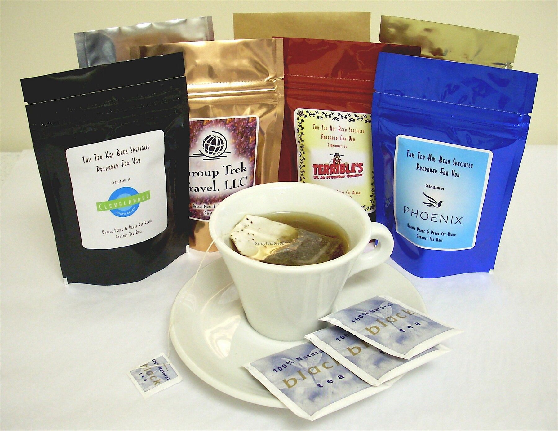 Gourmet Tea Pouch - 4 Tea Bags