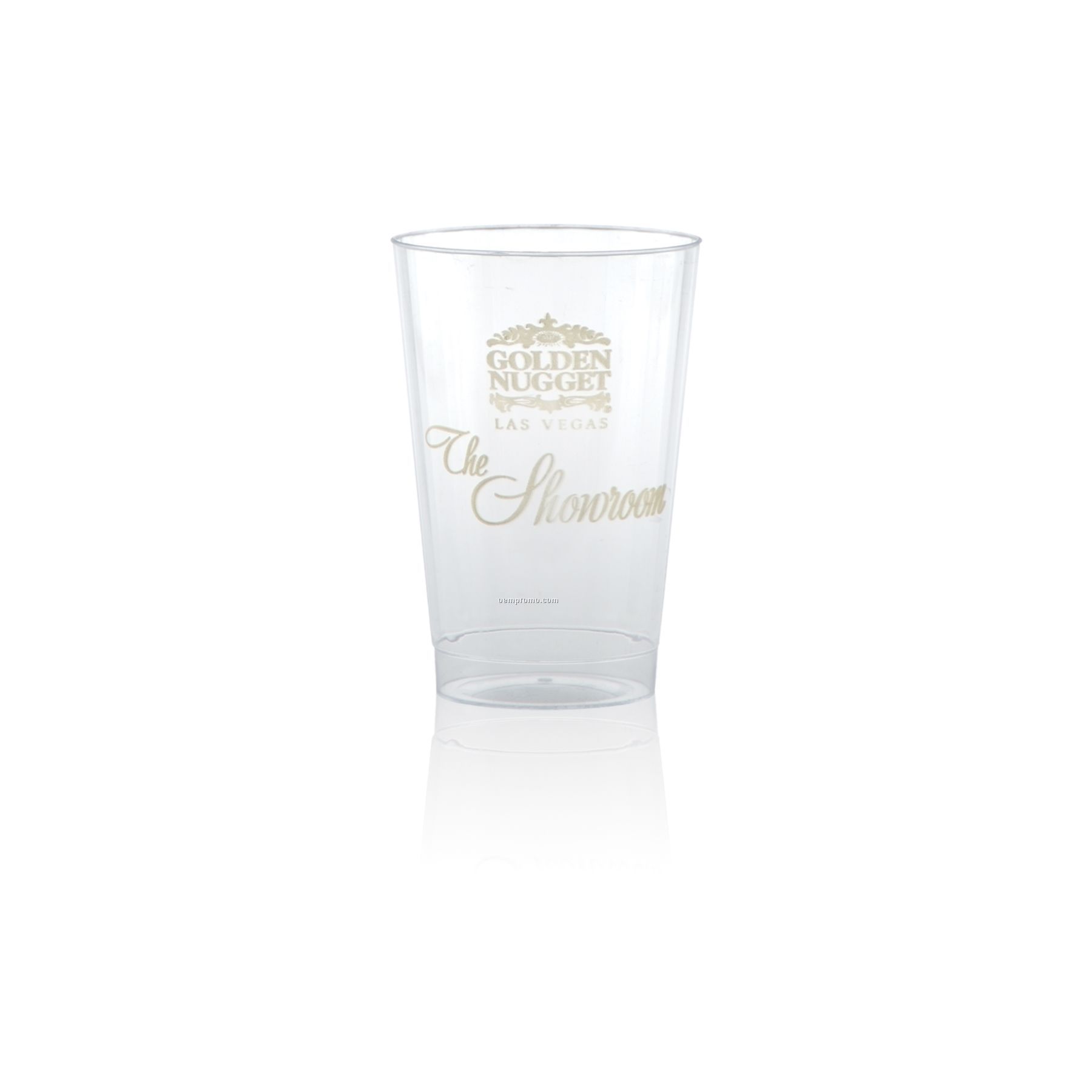 12 Oz. Clear Fluted Plastic Cup