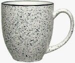 16 Oz. White Speckled Santa Fe Bistro Mug