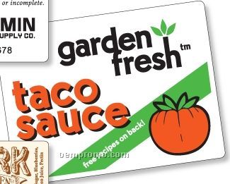 Stock Rectangle Roll Labels (4"X1.25")